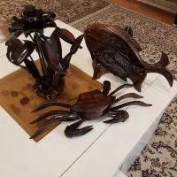 رومیزی چوب ابنوس  ساخت فیلیپین ۶۰ ساله