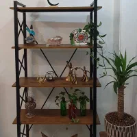کتابخانه قفسه استند گل استند فلزی (فروشگاه قبادی)|کتابخانه، شلف، قفسههای دیواری|تهران, یافت آباد جنوبی|دیوار