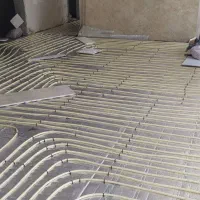 تاسیسات لولکش اب فاظلاب گرمایش استخر تشخیص نم