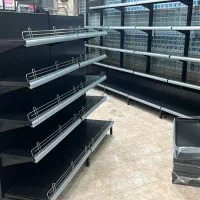 قفسه سوپری//قفسه سفید قرمز//قفسه لچکی خور