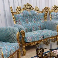 مبل سلطنتی تمیز وشیک|مبلمان خانگی و میز عسلی|جوانرود, |دیوار