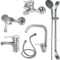 بسته کامل شیرآلات ۶عددی قیمت واقعی ۴.۳۵۰.۰۰۰|مصالح و تجهیزات ساختمان|قم, انسجام|دیوار