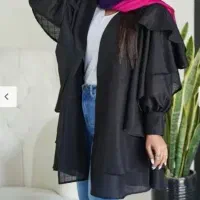 مانتو حریر عروسکی