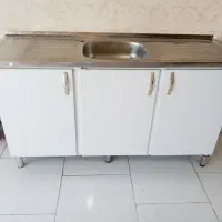 سینک ظرفشویی بهمراه کابینت