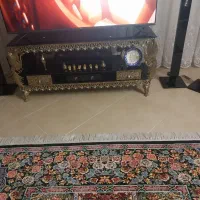 مبل ۷نفره برنز ومیز تلویزیون|مبلمان خانگی و میز عسلی|پرند, فاز ۳|دیوار