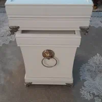 سطل آشغال و جا دستمال کاغذی