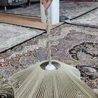 لوستر مکرومه|لوستر و چراغ آویز|قم, علی آباد سعدگان|دیوار