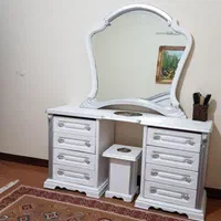آینه دراور سفید شیک و محکم
