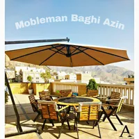 صندلی باغی رستوران مدرن / آتشدان چوبی|صندلی و نیمکت|تهران, شهر‌زیبا|دیوار