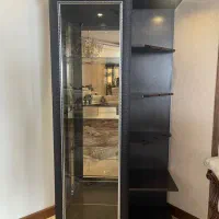 بوفه چوبی هالوژن دار