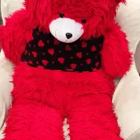 عروسک خرسی قرمز|اسباب‌بازی بچه|تهران, سازمان برنامه شمالی|دیوار