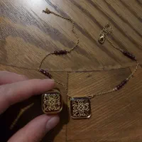 ست انگشتر و گردنبند طلا از گالری الون