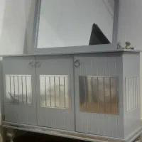 اینه کنسول و میز تلوزیون|بوفه، ویترین، کنسول|خوی, |دیوار