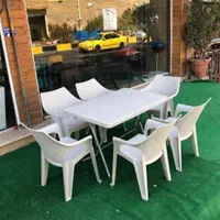 صندلی باغی غذاخوری پلاستیکی معراج کد82/ تهران نواب