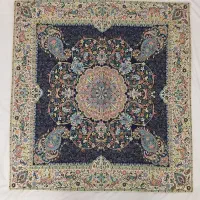 رومیزی ترمه یزد طرح افشار - شب یلدا و سفره هفت سین|پرده، رانر، رومیزی|تهران, منیریه|دیوار