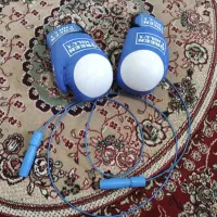 دستکش بوکس و تناب سیمی
