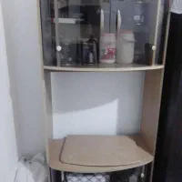 میز تلویزیون قدیمی و کمد لباس دو قلو