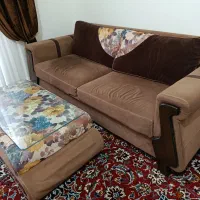 مبل هفت نفره راحتی ۴ تک نفره و کاناپه ۳ نفره|مبلمان خانگی و میز عسلی|مشهد, حسابی جنوبی (شهرک غرب)|دیوار