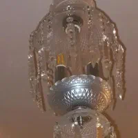 لوستر ۱۲ شاخه باکارا عسلی رنگ|لوستر و چراغ آویز|تهران, خواجه نصیر طوسی|دیوار