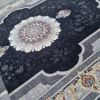 فرش ۱۲متری اصل ۷۰۰شانه تراکم ۲۵۵۰داخل بافت|فرش|کرج, آق تپه|دیوار