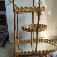 میز بار طلایی