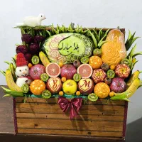 میوه آرایی حکاکی هندوانه یلدا،چله ژله تولدعقدجشن|خدمات پذیرایی، مراسم|رشت, جانبازان|دیوار