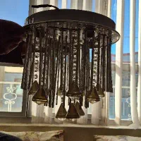 ۴ عدد لوستر|لوستر و چراغ آویز|اهر, |دیوار