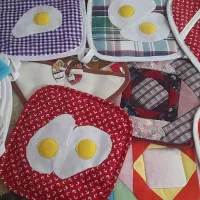 فروش کلی ۲۰ جفت دستگیره پارچه ای آشپزخانه|سفره، حوله، دستمال آشپزخانه|تهران, باغ فیض|دیوار