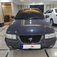 سمند مدل ۹۸ رنگ سرمه‌ای متالیک بدون رنگ