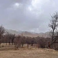 زمین  داخل بافت مسکونی چشم انداز زیبا تفرش تاد طاد