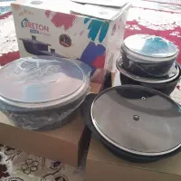 *سرویس۸پارچه برتون چدن جنس عالی قیمت مناسب*