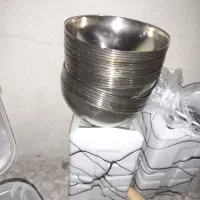 کاسه ابگوشتی،بشقاب استیل ۲۰ عدد سینی استیل