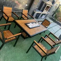 میز  آتشکده  میز و صندلی مصنوعات فلزی مبلمان