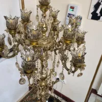 آباژور ایستاده کنار سالنی برنج|چراغ خواب و آباژور|تهران, کیانشهر|دیوار