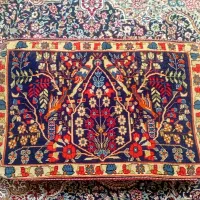 پشتی قالی دستباف کرمانی