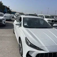 خودرو ام جی MG 5 مدل ۲۰۲۵ با پلاک