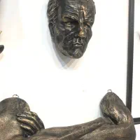 سردیس و دیوارکوب گالری رضا مرشد|مجسمه، تندیس، ماکت|گلبهار, شهر جدید گلبهار|دیوار