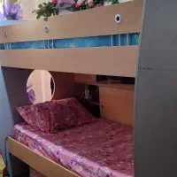 تخت دوطبقه mdf