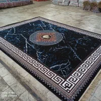 فرش ماشینی 700 شانه 9 متری مشکی