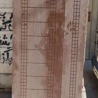 در چوبی نو خام دو یک لنگه