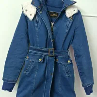 پالتو جین توخز زنانه