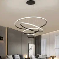 فروش ویژه لوستر مدرن حلقه‌ای*خرید مستقیم از تولیدی