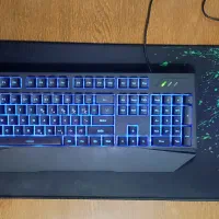 کیبورد و موس گیمینگ رپو v120s|قطعات و لوازم جانبی رایانه|تهران, سازمان برنامه شمالی|دیوار