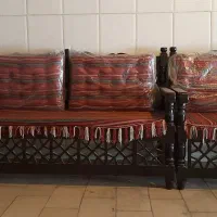 فروش مبلمان ۷نفره و میز و صندلی|مبلمان خانگی و میز عسلی|باغستان, |دیوار