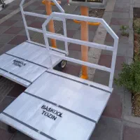 باسکولpjدیجیتال پرینتردار چرخدار ترازولیبل پرینتر