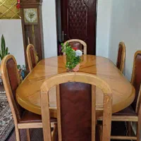میز غذاخوری چوب روس|میز و صندلی غذاخوری|آبادان, |دیوار