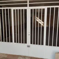 رنگ آمیزی دروپنجره فلزی نقاشی ساختمان ودرهای آهنی|خدمات پیشه و مهارت|کرمان, |دیوار