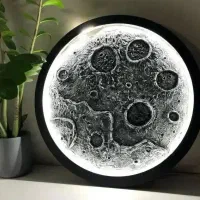 تابلو و آینه ماه