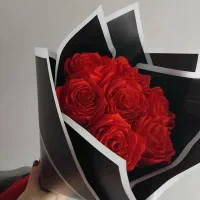 دسته گل روبانی