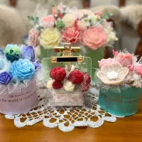 باکس گل شمعی جاودان روژینا کندل